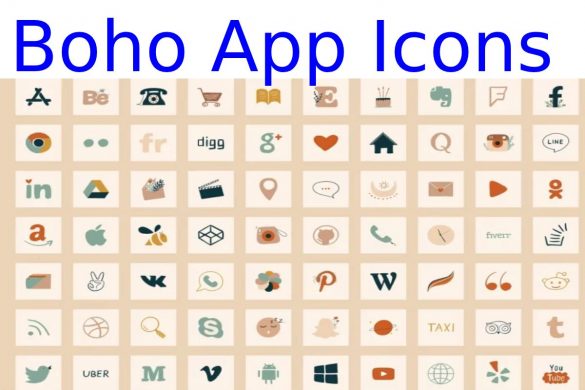 Boho App Icons