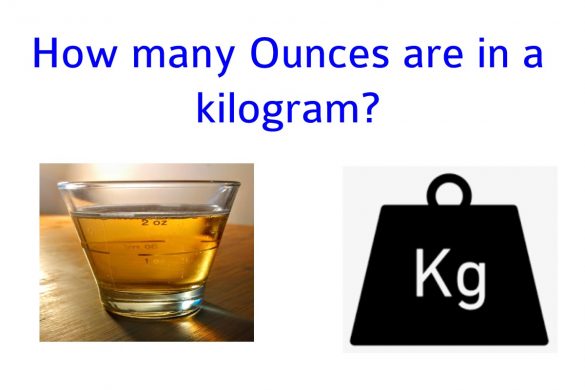 How many Ounces are in a kilogram_