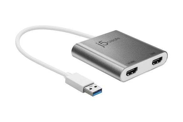 Details about JUA365 Multi-Monitor Adapter and 4-Port MA