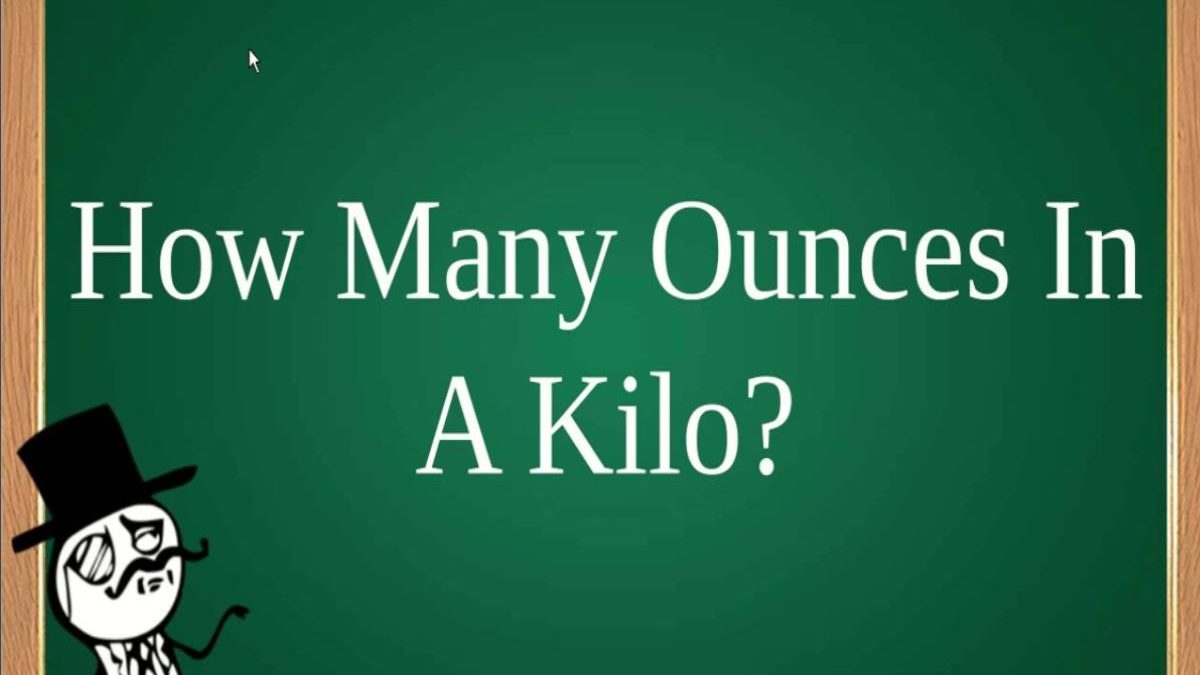 How many Ounces are in a kilogram?