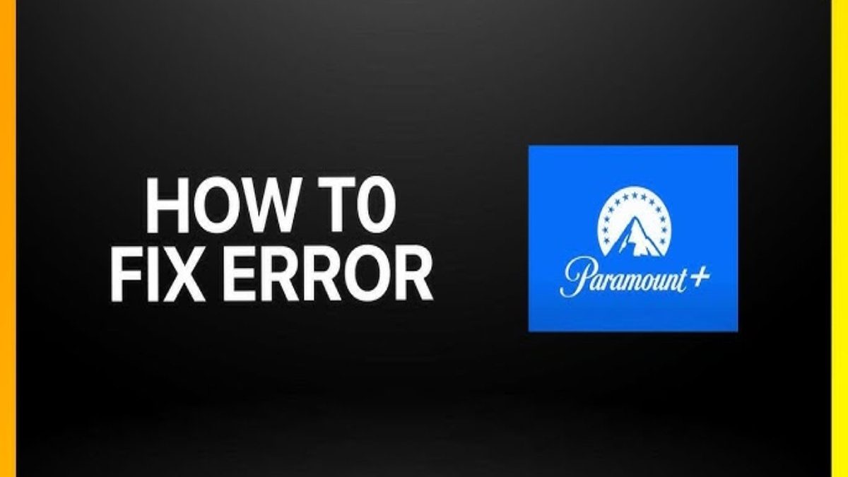 What is Paramount Plus Error Code?